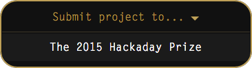 Submit to 2015 Hackaday Prize